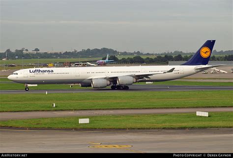 Aircraft Photo Of D Aihs Airbus A340 642 Lufthansa