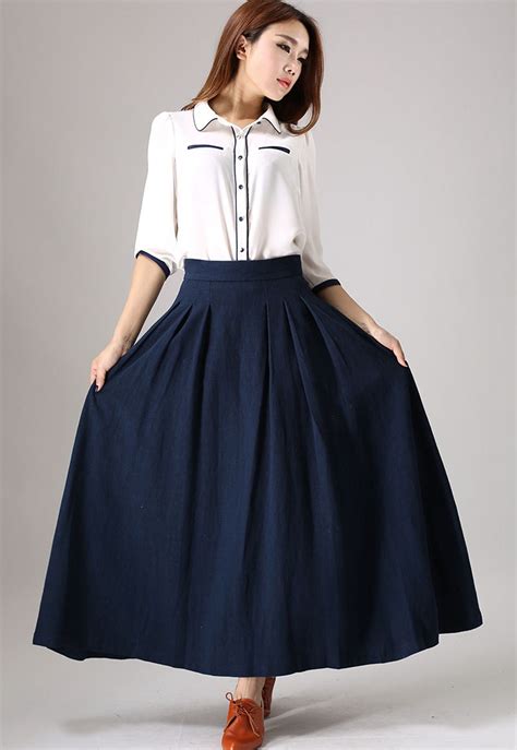 Circle Skirt Maxi Skirt Full Skirt Plus Size Skirt Long