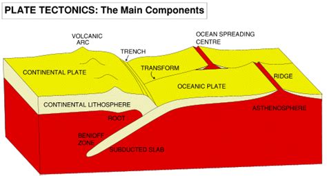geological theory of plate tectonics and mineralizing process
