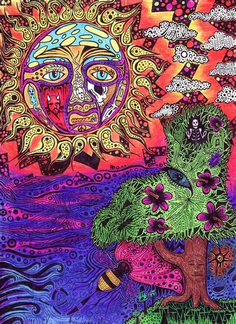 Psychedelic Art And Other Trippy Things Hippie Art Art Hippie Wallpaper