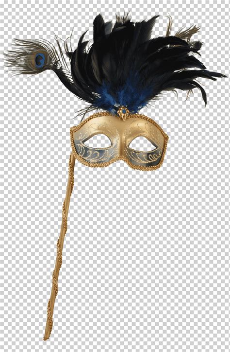Máscaras venecianas con los ojos vendados carnaval vacaciones Fondo