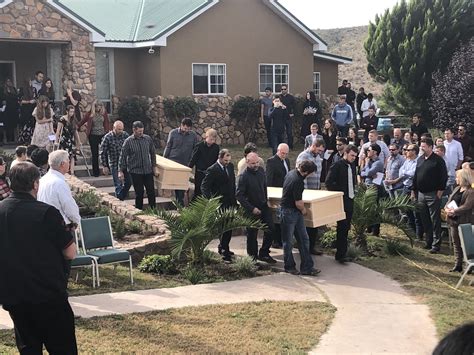 Hundreds Gather At First Funerals For Victims Of Mexico Shooting