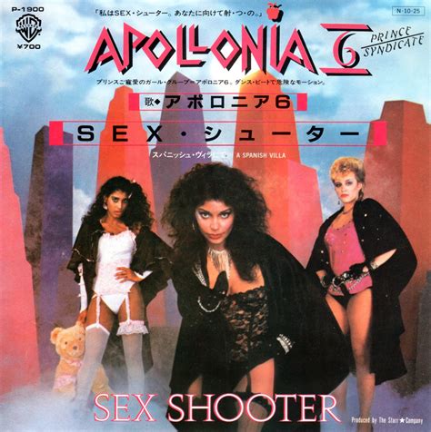 Sex Shooter／apollonia 6／日本盤 7 シングル 1958 2016 Museum Muuseo 120209