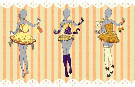 Outfit Adopt Set 10closed By Scarlett Knight On Deviantart