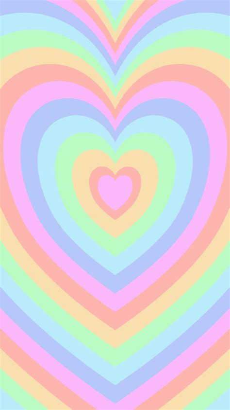 Phone Wallpaper Background Muted Pastel Heart 5 Artofit