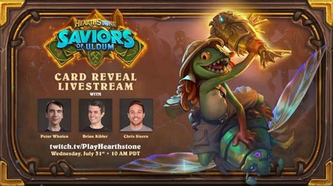 Each new expansion brings 135 new cards to the game. Saviors of Uldum Card Reveal Stream Announced - News - Icy Veins
