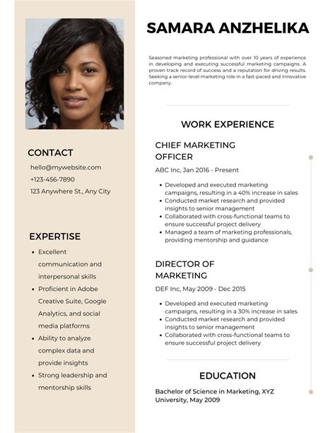 Resume Examples 2024