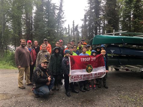 South Rolly Lake Canoe Camp Boy Scout Troop 219 Great Alaska Council
