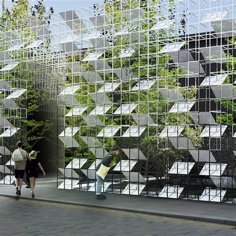 Satellite Architects Has Designed A Gridded Structure Filled With