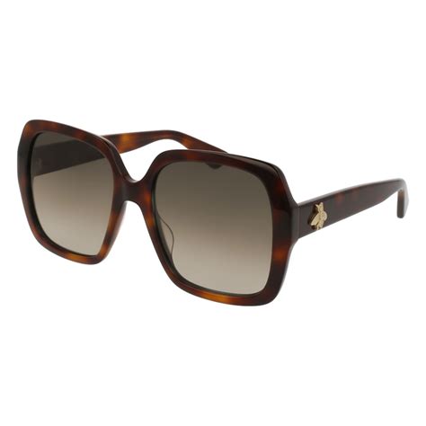 gg0096s 002 54 sunglasses havana brown gradient gucci touch of modern