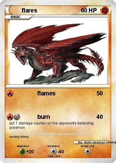 Pokémon Flares 2 2 Flames My Pokemon Card