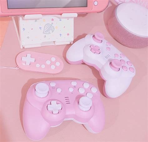 Pink Gaming Controller In 2021 Video Game Room Design Pink Games