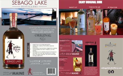 Original Rum Sebago Lake Distillery