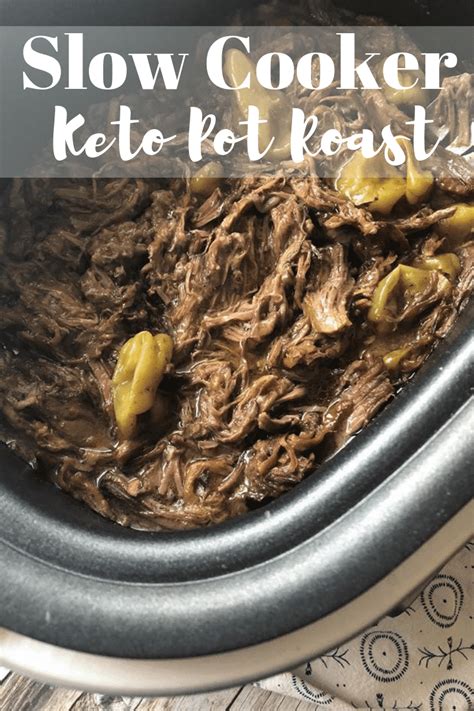Crock pots make cooking a hearty and hot meal easy on weekdays—even while you're working—and on bu. CROCK-POT KETO POT ROAST RECIPE (MISSISSIPPI STYLE ...