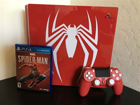 Marvels Spider Man Ps4 Pro Bundle Unboxing