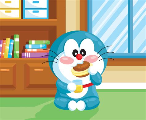 Aggregate More Than 71 Doraemon Eating Dora Cake Super Hot