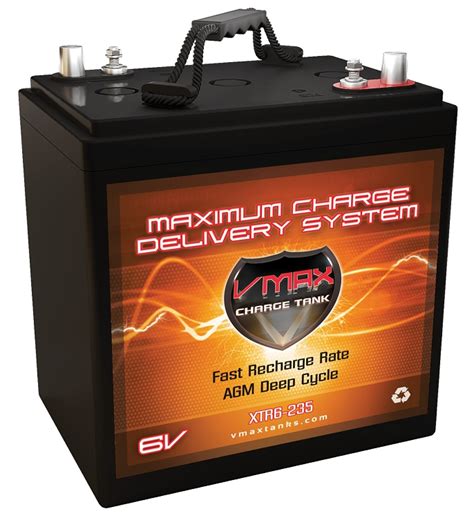 Xtr6 235 6volts 235ah Deep Cycle Xtreme Agm Battery