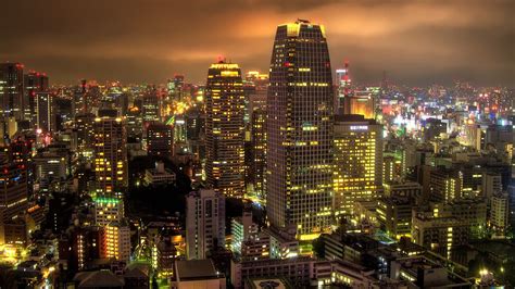 Japan Tokyo Cityscapes Skylines Buildings Skyscrapers Asians