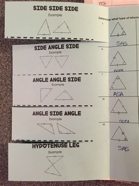 Day 2 gsp summary.pdf view download: misscalcul8: Geometry Unit 5: Congruent Triangles ...