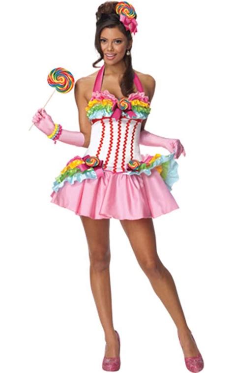 lollipop colourful sexy adult candy womens fancy dress halloween costume ebay
