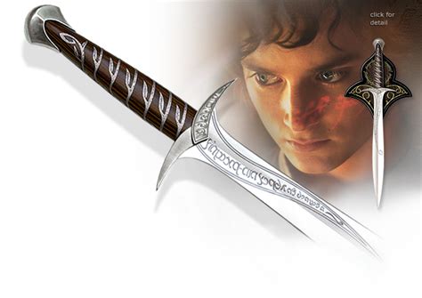 Frodo Baggins Sting Sword And Scabbard From Lord Of The Rings Uc1264 Uc1300