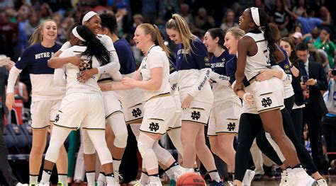 Final Four Notre Dame Tops Uconn Advances To National Title