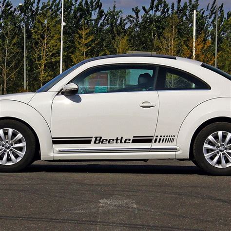 10 Pairs Customization Beetle Motorsports Rline Door Stickers Decal Car