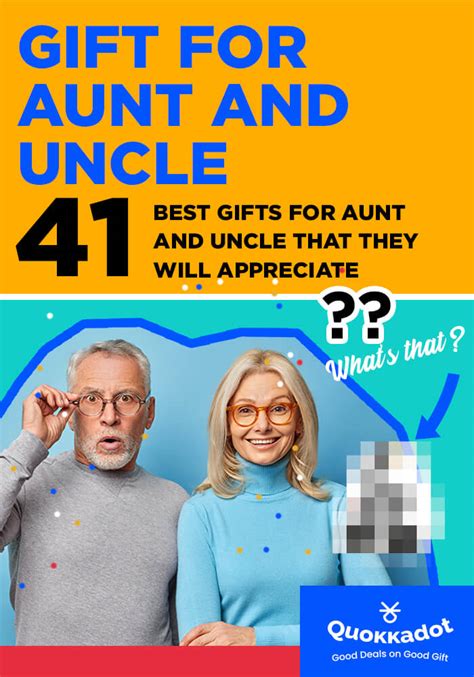 41 best ts for aunt and uncle that they will appreciate quokkadot