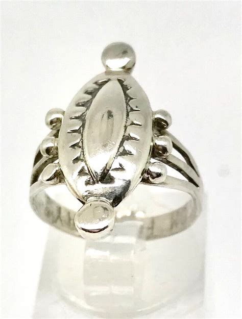 Tom H Begay Navajo Sterling Silver Ring Sz Ebay In