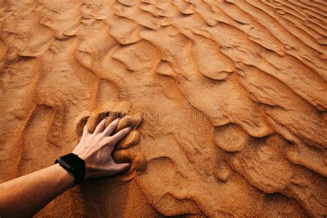 Sand And Hand Stock Image Image Of Hand Quick Open 4846437