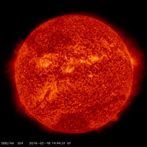 Astronomia El Sol Hoy 18 02 2016