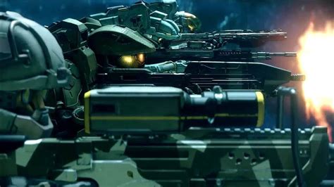 Halo 5 Intro Cutscene Of Master Chiefs Blue Team Official Xbox