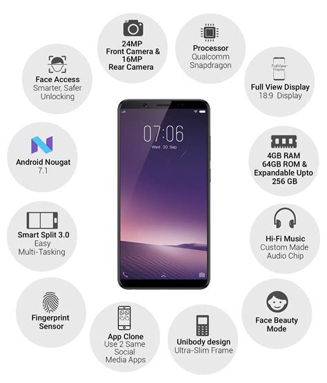 Looking for a good deal on mobile vivo v7 plus? Vivo V7+ launched with 5.99 inch full view display and ...