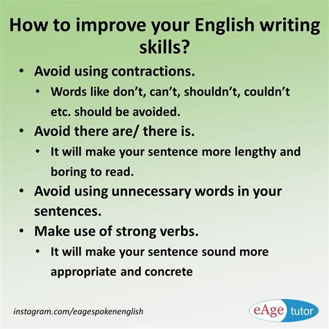 How To Improve Your English Writing Skills ‪‎improve