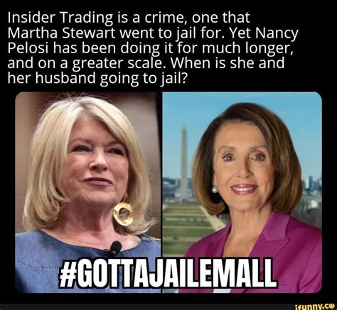 Insider Trading Is A Crime One That Martha Stewart Went To Jail For