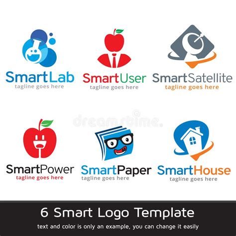 Smart Logo Template Design Vector Stock Vector Illustration Of Icon