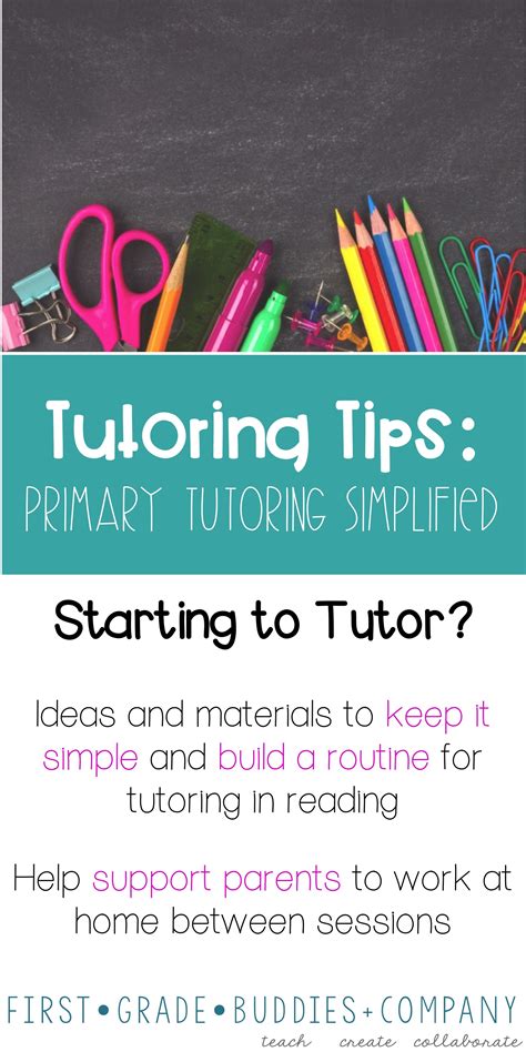 Tutoring Tips Primary Tutoring Simplified Reading Tutoring Tutoring