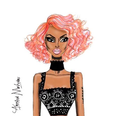 Nicki Minaj Fashion Illustration Fashion Nicki Minaj