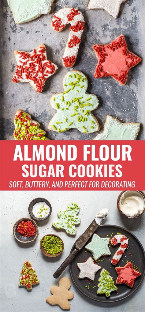Christmas cookie sparkles are classically soft sugar cookies rolled in sugar sprinkles. Almond Flour Soft Christmas Cookie / 3 Ingredient Almond Flour Cookies Vegan Keto Option - Take ...
