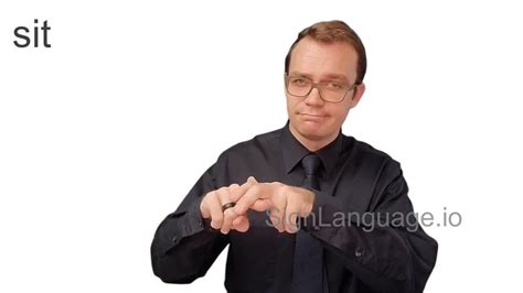 Sit In ASL Example 2 American Sign Language