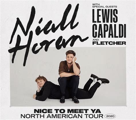 Niall Horan Goes On Tour This 2020 With Lewis Capaldi Indigo Music