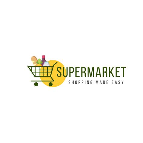 Logotipo De Supermercado Mercearia Modelo Postermywall