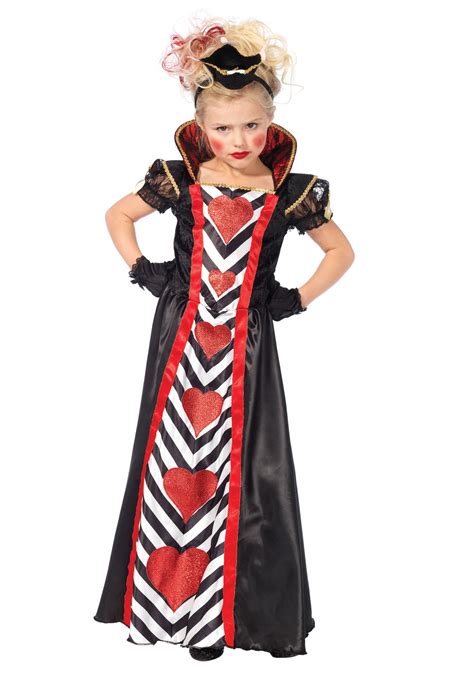Girls Wonderland Queen Costume
