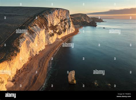 Jurassic Coast From Bats Head Dorset England Stock Photo Alamy