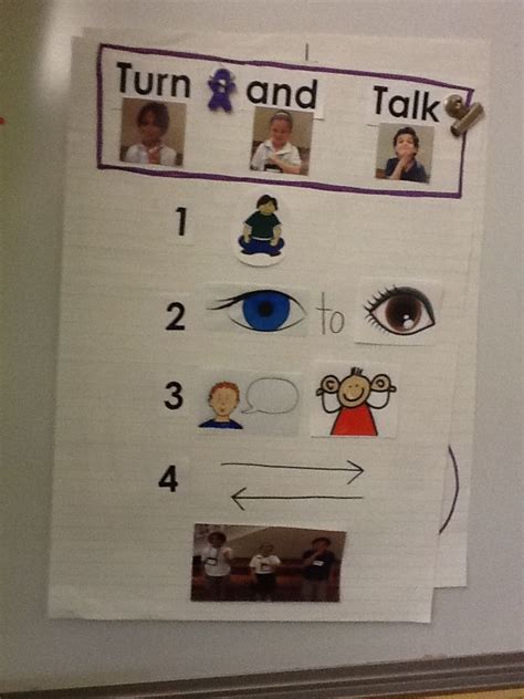 This Kindergarten Teacher Used Pictures To Help Remind Her Students How