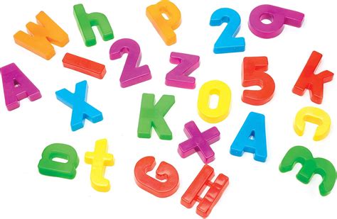 Abc 123 Alphabet Letters Numbers Homeschool Educational Magnets