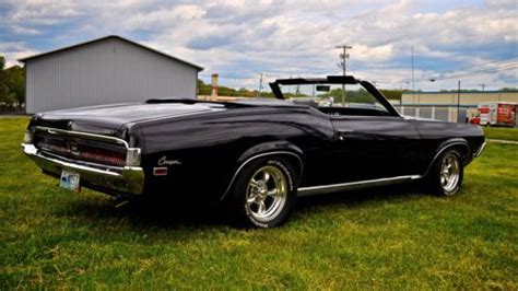 Purchase Used 1969 Mercury Cougar Xr7 Convertible Triple Black In