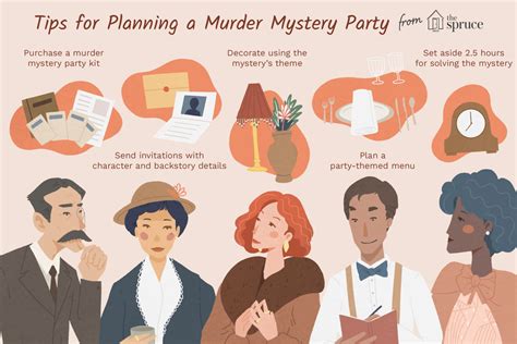 Where you hold the murder mystery party sets the stage for. How to Host a Murder Mystery Dinner Party
