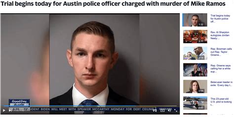 Not His First Rodeo Trial Begins For Austin Cop Christopher Taylor