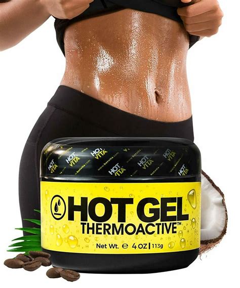 Hot Vita Thermoactive Hot Sweat Gel Slimming Enhancer Workout Coconut